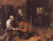 BROUWER, Adriaen The Operation oil painting